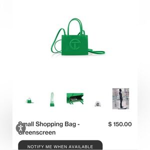 Brand new! Sold out! Telfar shopping bag.